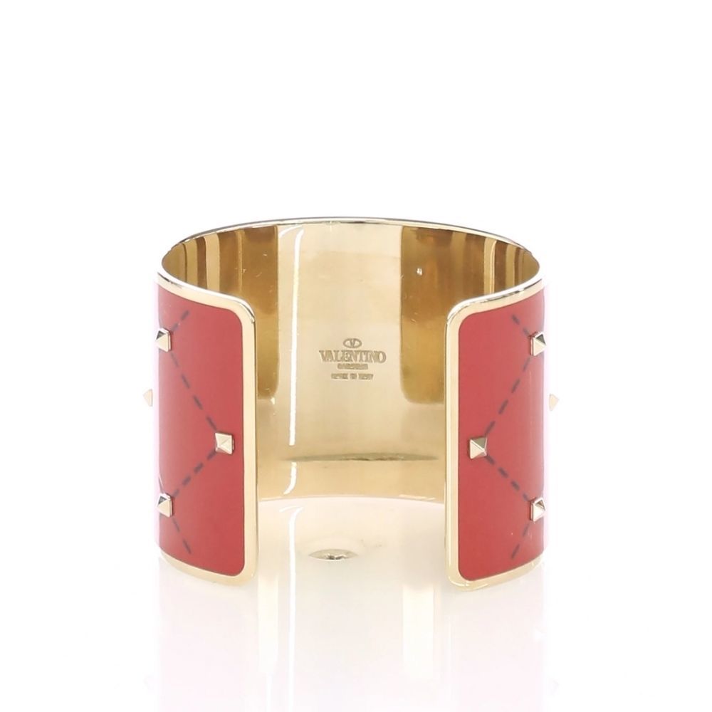 🆕️ VALENTINO Garavani Rockstud cuff stud bracelet Gift - Picture 9 of 16